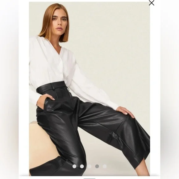 Jason Wu Collective Faux Leather womens